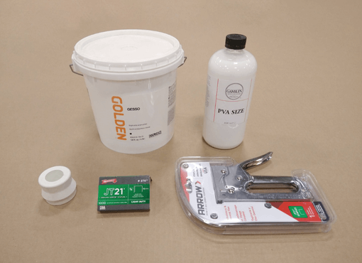 Canvas Stretching Tools & Gesso