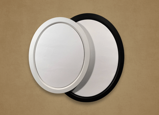 Custom-Sized Impress Framed Round/Oval Canvases