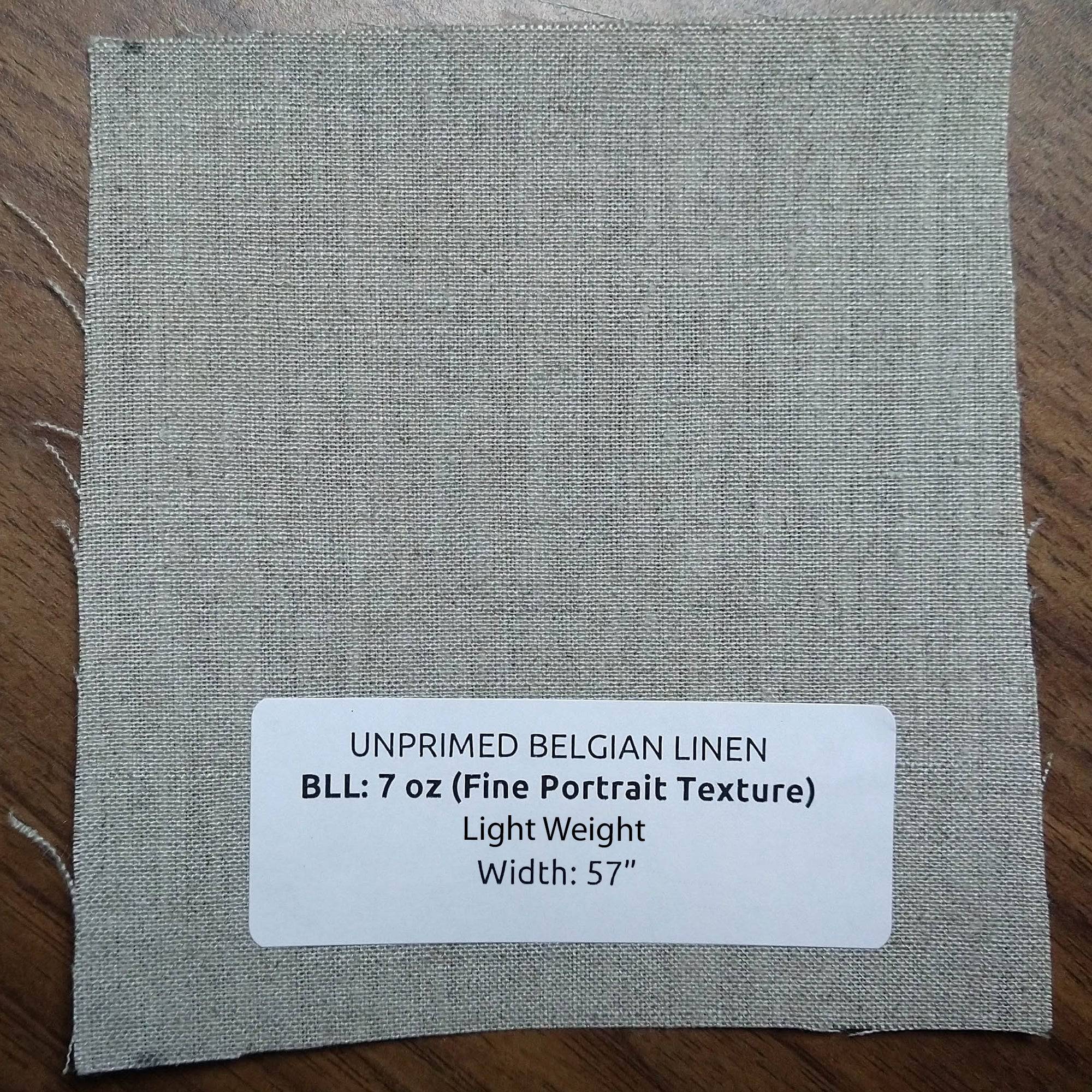 Unprimed Linen Canvas - Canvas