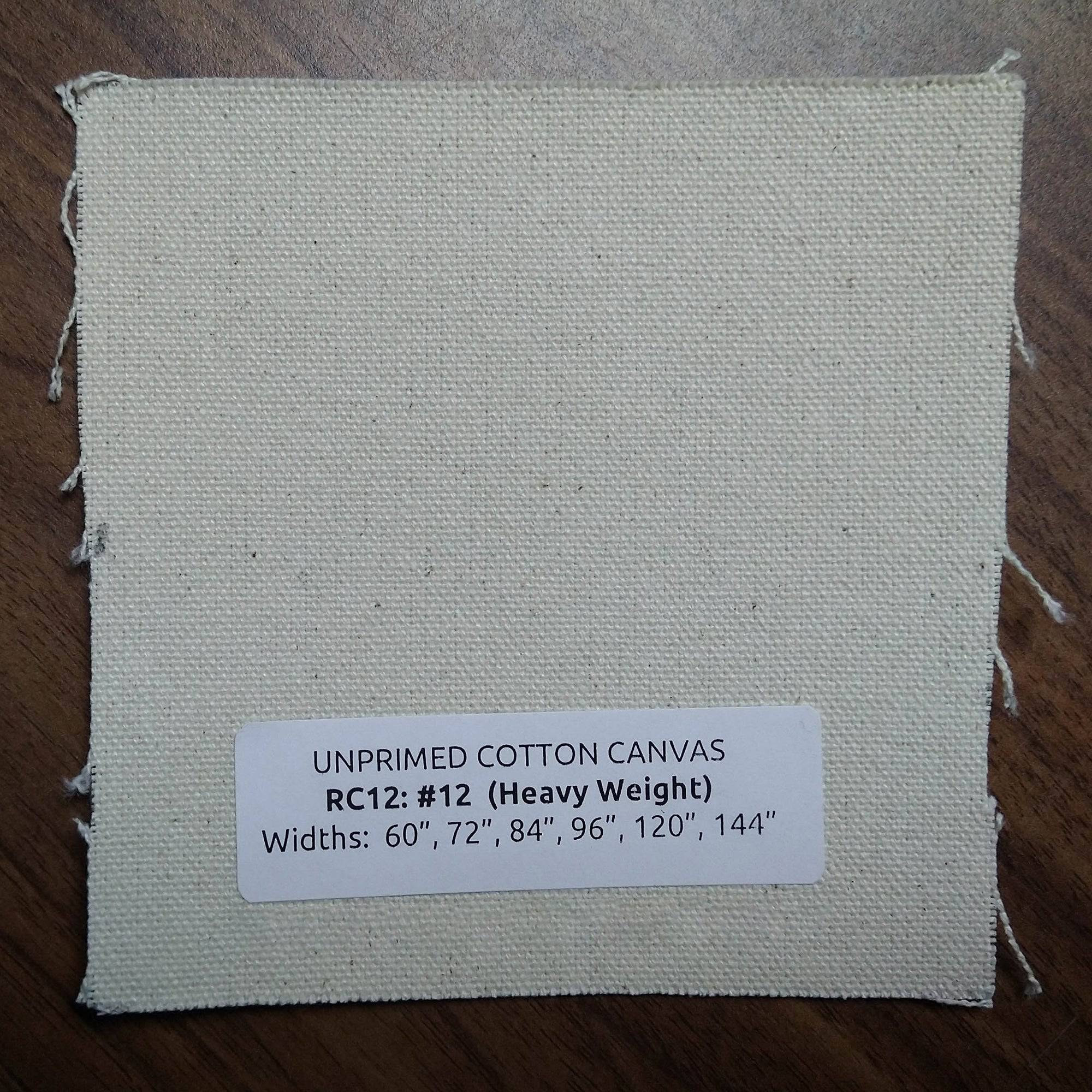 Unprimed Cotton Canvas - Canvas