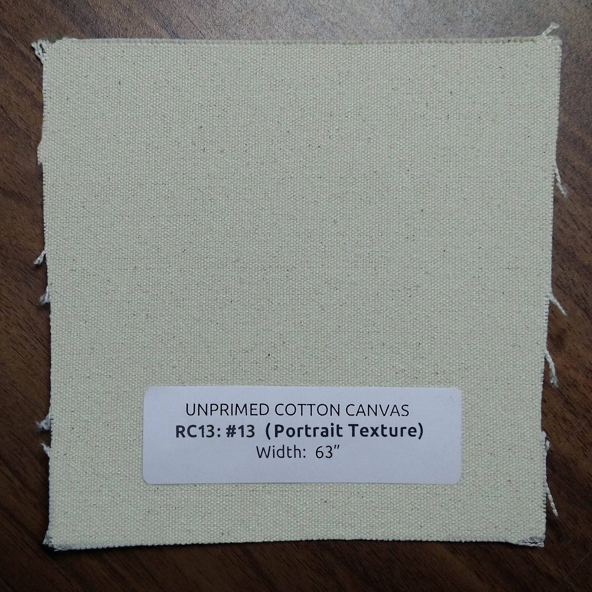 Unprimed Cotton Canvas - Canvas