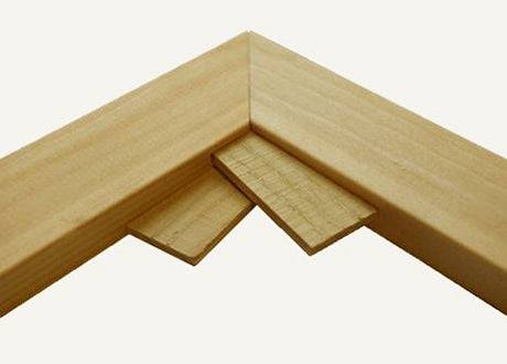 Stock-Sized Basic Stretcher Frames - 3/4″ Basic