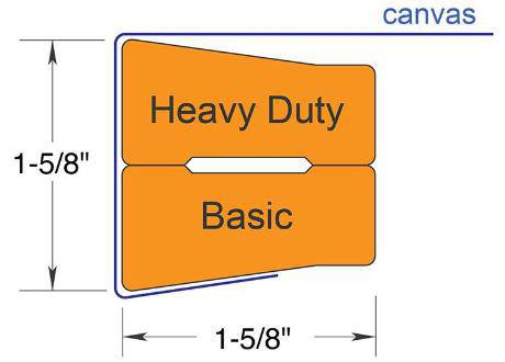 Custom-Sized Heavy-Duty Basic Stretcher Frames - 1-5/8″ Heavy Duty Basic